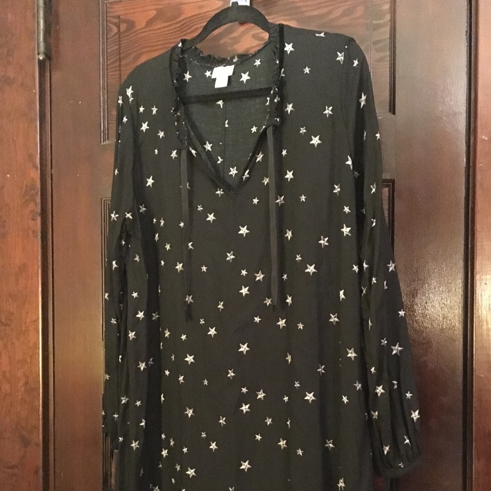 Xhiliration star print dress